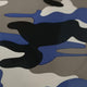 Load image into Gallery viewer, ThatCraftPlace Patterned HTV Blue Black Camo Patterned HTV